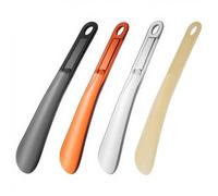 4x Schuhlöffel 23cm Metall stabil ergonomisch für Reisen Mann Frau Senioren