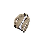 (4XL-khaki) Stilvolle Herbstmodejacke für Herren - Hochwertige, atmungsaktive, bequeme und warme Herbstoberbekleidung