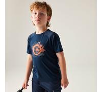 Dare2b Kinder T-shirt Junior Kd Trackstand Ii Blau Größe 5-6 anni