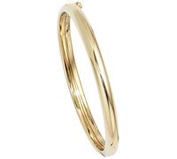 5,8mm Armreif Armband Armschmuck aus 585 Gold Gelbgold oval