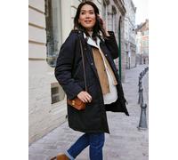 5-in-1-Umstandsjacke/Tragejacke mit Einsatz ENVIE DE FRAISE, Recycling-Wattierung schwarz Gr. 32