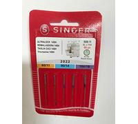 5 Original Singer Overlock (Ultralock 14SH EL x705) Nähmaschinennadeln 2022 Stärke 80/11, 90/14, 100/16