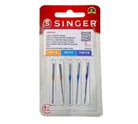 5 Original Singer Overlock (Ultralock 14SH) Nähmaschinen Nadeln 2022 Stärke 80/12 90/14 100/16