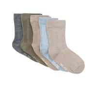 5 Paar Kindersocken aus Baumwolle mit Winter Sky Strick Minymo Größe: 31-34