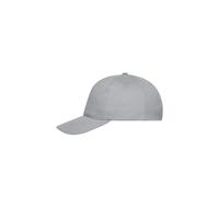 Myrtle Beach 5-Panel Kappe aus Bio-Baumwolle MB6237 - Hellgrau