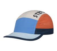 5 Panel Runners Cap by Stetson blau-rot One Size