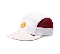 Snapback Cap DJINNS "Djinns 5P Soft FC FineFine Mesh", Damen, Gr. onesize, weiß (sanftes weiß, wine), 83% Polyester, 15% Viskose, 2% Elasthan, Caps (98299422-0) sanftes weiß, wine