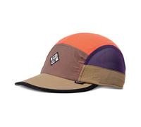 5 Panel Soft Flat Cap MoBeSea - Multi Chestnut