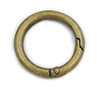 5 PCS 25 mm Trigger Spring Gate 2,5 cm Schnalle Snap Clip Schlüsselanhänger offener O Ring Gurtband Träger Tasche