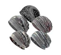 5 Pieces Women's Slouchy Beanie Hat Baggy Skull Sleep Cap Turban Headwear