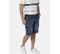 5-Pocket-Hose BABISTA "Bermuda QUIRETTA", Herren, Gr. 58, N-Gr, blau, Obermaterial: 100% Baumwolle CO., regular fit, Hosen 5-Pocket-Hose (55306835-58) blau