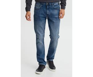 5-Pocket-Hose BLEND "BHBlizzard", Herren, Gr. 36, Länge 30, denim middle blau, Jeans, 94% Baumwolle, 4% Polyester, 2% Elasthan, unifarben, regular fit normal, Hosen 5-Pocket-Hose, Jeanshose mit normal