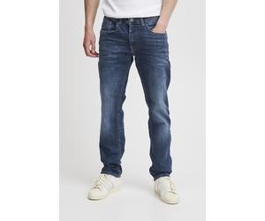 5-Pocket-Hose BLEND "BHTwister", Herren, Gr. 32, Länge 32, denim middle blau, Jeans, 92% Baumwolle, 6% Elastodien, 2% Elasthan, unifarben, regular fit normal, Hosen 5-Pocket-Hose, Jeanshose mit normal
