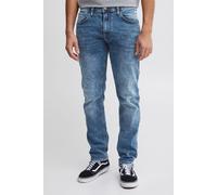 5-Pocket-Hose BLEND "BHTwister", Herren, Gr. 34, Länge 34, denim middle blau, Jeans, 93% Baumwolle, 5% Polyester, 2% Elasthan, unifarben, regular fit normal, Hosen 5-Pocket-Hose, Jeanshose mit normale