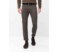 5-Pocket-Hose BRAX "Style CADIZ", Herren, Gr. 38, Länge 30, braun (dunkelbraun), Web, 52% Baumwolle, 29% Polyester, 16% Viskose, 3% Elasthan, Hosen 5-Pocket-Hose (92864948-38) dunkelbraun