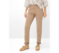 Brax Damen Five-Pocket-Hose Style CAROLA LIGHT MOCHA, braun, Gr. 38
