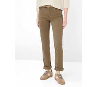 5-Pocket-Hose BRAX "Style CAROLA", Damen, Gr. 44L88, Langgrößen, hellbraun, Web, 72% Lyocell, 18% Baumwolle, 8% Elastomultiester, 2% Elasthan, Hosen 5-Pocket-Hose (39446208-88) hellbraun