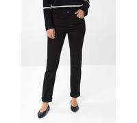 5-Pocket-Hose BRAX "Style CAROLA", Damen, Gr. 46L (92), Langgrößen, schwarz, 40% Lyocell, 28% Modal, 17% Baumwolle, 12% Elastomultiester, 3% Elasthan, Hosen (61261614-92) schwarz