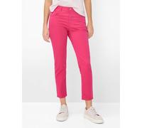 5-Pocket-Hose BRAX "Style CAROLA S", Damen, Gr. 48K (24), Kurzgrößen, himbeere, Web, 78% Baumwolle, 19% Lyocell, 3% Elasthan, Hosen 5-Pocket-Hose (97821737-24) himbeere