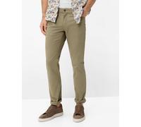 Brax Herren Five-Pocket-Hose Style CHUCK JUNGLE Grün Khaki, grün - khaki, Gr. 40/32