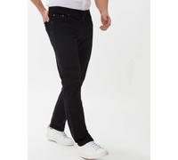 5-Pocket-Hose BRAX "Style COOPER FANCY", Herren, Gr. 34, Länge 38, schwarz, Web, 96% Baumwolle, 4% Elasthan, regular fit, Hosen 5-Pocket-Hose (89342929-34) schwarz