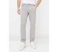 Brax Herren Five-Pocket-Hose Style COOPER PLATIN, hellgrau, Gr. 34/34