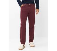 Brax Herren Five-Pocket-Hose Style COOPER MERLOT, dunkelrot, Gr. 35/32