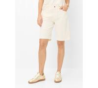 Brax Damen Bermuda Style MAINE B OFFWHITE, cremeweiß, Gr. 44