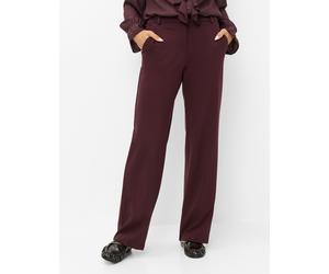 5-Pocket-Hose BRAX "Style MAINE", Damen, Gr. 34K (17), Kurzgrößen, dunkelviolett, 63% Viskose, 33% Polyamid, 4% Elasthan, Hosen 5-Pocket-Hose (39099811-17) dunkelviolett