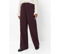 Brax Damen Cordhose Style MAINE BLACKBERRY VIOLET, dunkles lila, Gr. 40L