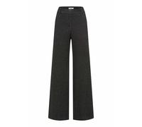 5-Pocket-Hose BRAX "Style MAINE", Damen, Gr. 42L (84), Langgrößen, graphit, 40% Polyester, 30% Viskose, 29% Baumwolle, 1% Elasthan, Hosen 5-Pocket-Hose, Jersey: Palazzohose im Wide Leg (40310613-84) g