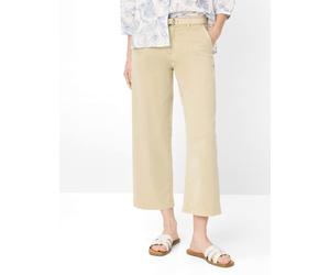 5-Pocket-Hose BRAX "Style MAINE S", Damen, Gr. 48, Normalgrößen, hellbeige, Web, 72% Lyocell, 18% Baumwolle, 8% Elastomultiester, 2% Elasthan, Hosen 5-Pocket-Hose (72815739-48) hellbeige