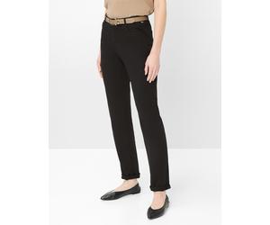 5-Pocket-Hose BRAX "Style MARY", Damen, Gr. 36, Normalgrößen, schwarz, Web, 78% Baumwolle, 18% Lyocell, 4% Elasthan, Hosen 5-Pocket-Hose (73532505-36) schwarz