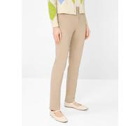 Brax Damen Five-Pocket-Hose Style MARY ALMOND, Beige, Gr. 36K