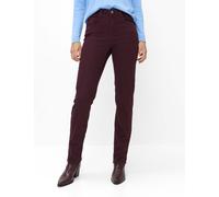 Brax Damen Five-Pocket-Hose Style MARY BLACKBERRY VIOLET, dunkles lila, Gr. 42