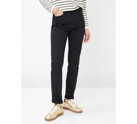 5-Pocket-Hose BRAX "Style MARY", Damen, Gr. 42K (21), Kurzgrößen, blau, Web, 78% Baumwolle, 18% Lyocell, 4% Elasthan, Hosen 5-Pocket-Hose (99885634-21) blau