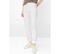 Brax Damen Five-Pocket-Hose Style MARY WHITE, weiß, Gr. 42L