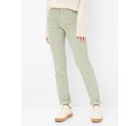 5-Pocket-Hose BRAX "Style MARY", Damen, Gr. 44K22, Kurzgrößen, hellgrün, Web, 98% Baumwolle, 2% Elasthan, Hosen 5-Pocket-Hose (87186315-22) hellgrün