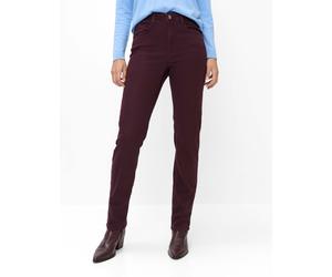 5-Pocket-Hose BRAX "Style MARY", Damen, Gr. 44L88, Langgrößen, dunkelviolett, Web, 40% Lyocell, 28% Modal, 17% Baumwolle, 12% Elastomultiester, 3% Elasthan, Hosen 5-Pocket-Hose (38864902-88) dunkelvio