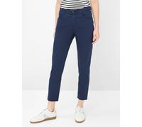 5-Pocket-Hose BRAX "Style MARY S", Damen, Gr. 46K (23), Kurzgrößen, blau (navy), Web, 78% Baumwolle, 19% Lyocell, 3% Elasthan, Hosen 5-Pocket-Hose (24406827-23) navy