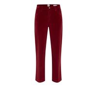 5-Pocket-Hose BRAX "Style MAY S", Damen, Gr. 42K (21), Kurzgrößen, weinrot, Web, 74% Baumwolle, 25% Viskose, 1% Elasthan, Hosen 5-Pocket-Hose (61492949-21) weinrot