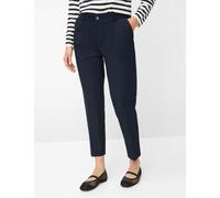 5-Pocket-Hose BRAX "Style MILLA S", Damen, Gr. 40, Normalgrößen, navy, Web, 88% Polyester, 12% Elasthan, Hosen 5-Pocket-Hose (53048567-40) navy