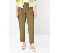 Brax Damen Flatfronthose Style MILLA S FADED KHAKI Grün Khaki, grün - khaki, Gr. 46K