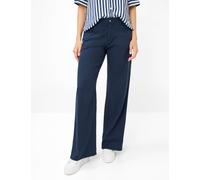 5-Pocket-Hose BRAX "Style MORGAN", Damen, Gr. 42K21, Kurzgrößen, blau (navy), Web, 56% Lyocell, 41% Baumwolle, 3% Elasthan, Hosen 5-Pocket-Hose (33531305-21) navy