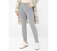 Brax Damen Röhrenjeans Style SHAKIRA SMOKE GREY, grau, Gr. 46K