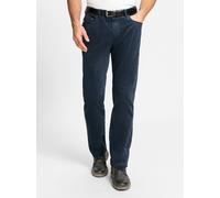5-Pocket-Hose BRÜHL, Herren, Gr. 26, Unterbauchgrößen, blau (dunkelblau, gepunktet), 98% Baumwolle, 2% Elasthan, unifarben, Hosen 5-Pocket-Hose (40646254-26) dunkelblau, gepunktet