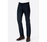5-Pocket-Hose BRÜHL, Herren, Gr. 30, Unterbauchgrößen, blau (marine), 97% Baumwolle, 3% Elasthan, unifarben, lang, Hosen 5-Pocket-Hose (41080965-30) marine