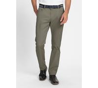5-Pocket-Hose BRÜHL, Herren, Gr. 48, Normalgrößen, grün (khaki), 98% Baumwolle, 2% Elasthan, unifarben, lang, Hosen 5-Pocket-Hose (60177839-48) khaki