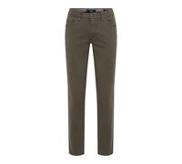 5-Pocket-Hose EUREX BY BRAX "Style LUKE", Herren, Gr. 34, Länge 30, braun (olivgrün), Web, 77% Baumwolle, 20% Lyocell, 3% Elasthan, Hosen 5-Pocket-Hose (63531348-34) olivgrün