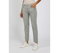 Relaxhose GANG "GANG Hosen Relaxed 94AMELIE CROPPED", Damen, Gr. 26, grün tea, 97% Baumwolle, 3% Elasthan, Hosen Relaxhose (64347105-26)